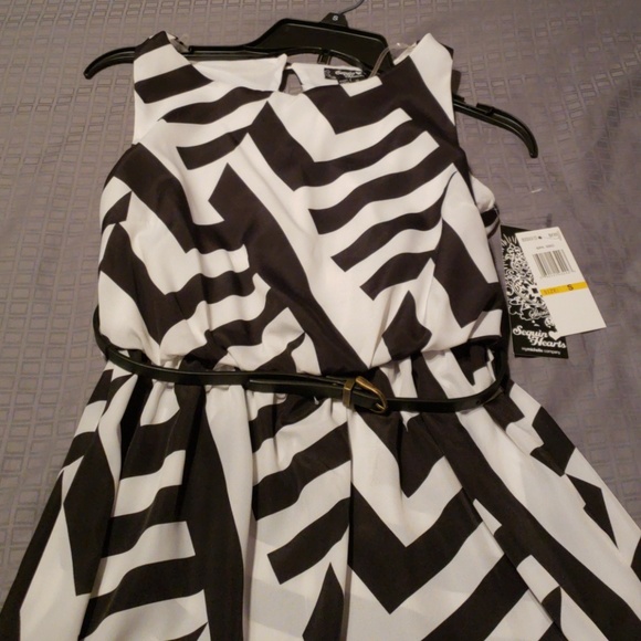 Sequin Hearts Dresses & Skirts - Black and White dress